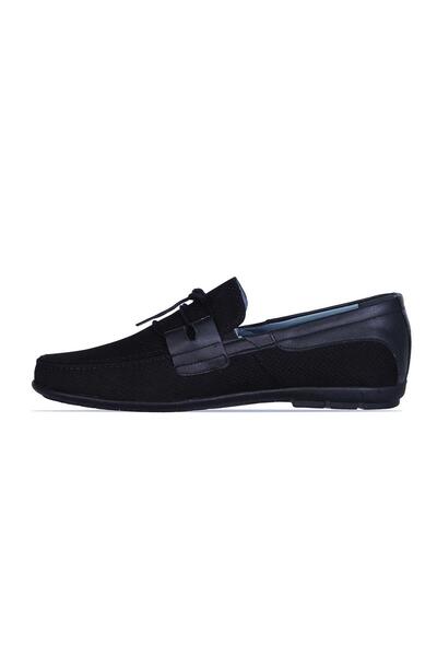 Balayk Чорні чоловічі лофери з нубуку