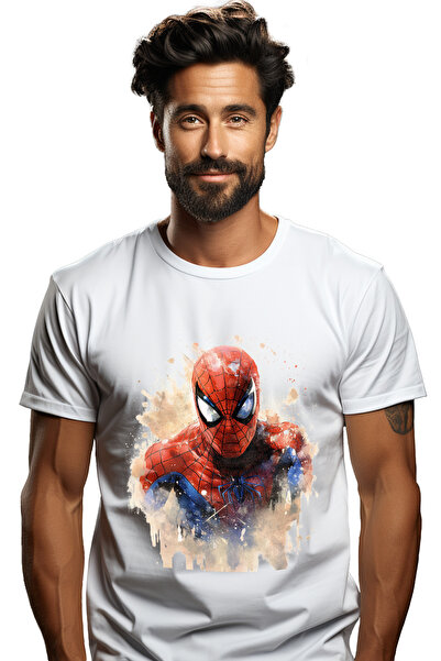 StoryGift Romania Tricou Barbati Cu Spiderman, Peter Parker, Costum, Marvel, ...