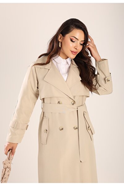 SahraAfra Spring Trençkot Oversize