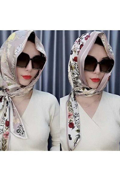 REOCLE Women's Turbans with Double Sided Sun Protection Turban Head Wraps Soft One Piece Hijab Long Turban