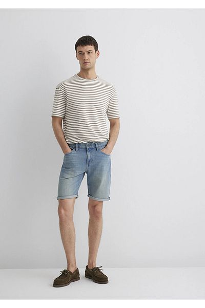 Mavi Brian 90S Vintage Indigo Blue Jean Shorts 0418485360