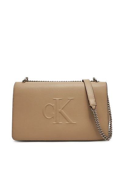 Calvin Klein Sculpted Ew Flap Conv Chain Dámská Křížová Kabelka Lv04k3035g-pbf