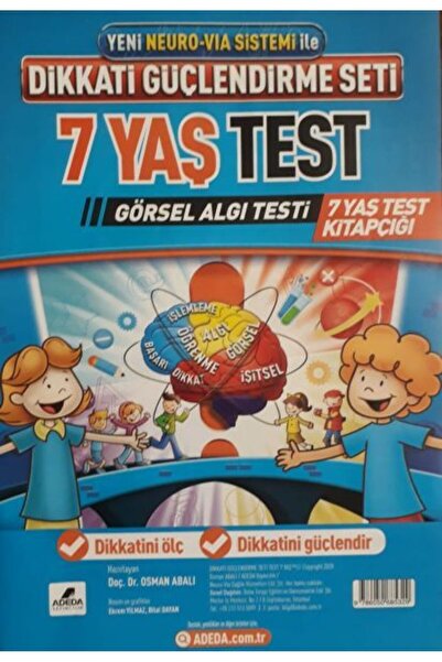 İthaki Yayınları Комплект за повишаване на вниманието 7-годишен тест