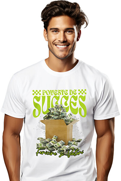 StoryGift Romania Ανδρικό T-shirt  "Ιστορία Επιτυχίας " - Κουτί με στοίβες τω...