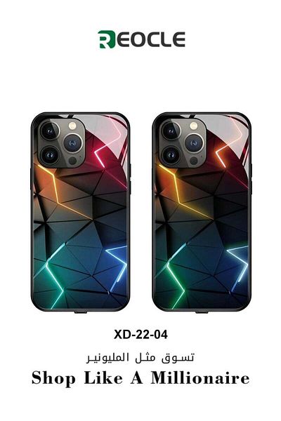 REOCLE Mobile Phone Protective Case with Voice Control Call Flash Phone Case iPhone 14 Pro Max