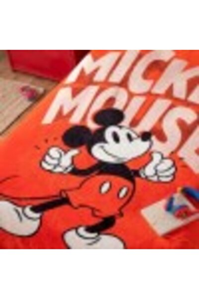 Taç Luxury Blanket Tac 160x220cm, Disney Mickey Mouse Classic Red