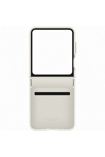 Samsung Husa De Protectie Flap Husa De Protectie Eco-leather Case Pentru Galaxy Flip5, Cream