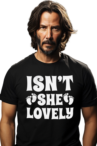 StoryGift Romania Tricou Barbati Cu Urme De Pasi De Bebelus Si Textul "nu E A...