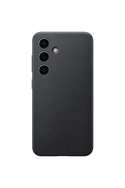 Samsung Husa De Protectie Vegan Leather Case Pentru Galaxy S24 Plus, Black