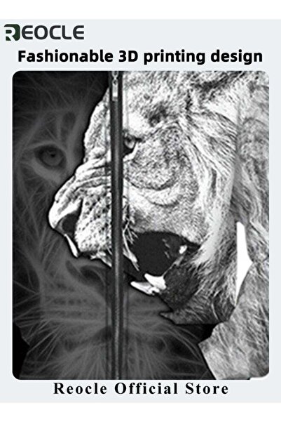 REOCLE Men's 2 Pcs Hoodie Set Sweatshirt Suit 3D Printed Long Sleeve Hoodie Trackpant Casual Suit