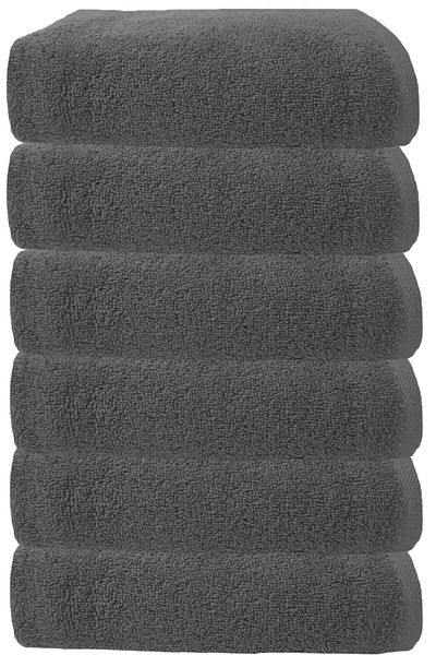 Mira Home 6 Pack Premium 100% Cotton Hairdresser & Barber Hair Towels 50X90 cm