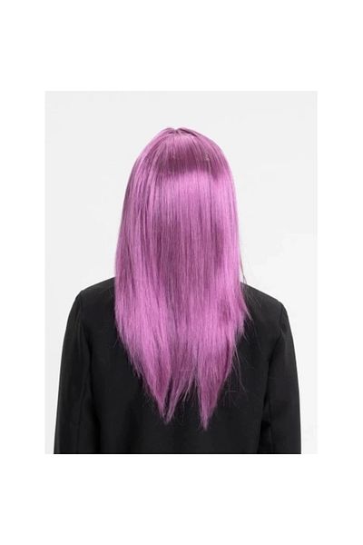 PRATİKOBA Rose Pink Straight Cut Wig