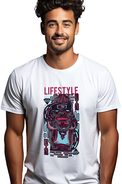 StoryGift Romania Tricou Barbati Cu Baiat Gangster, Lant Gros La Gat, Diamant...