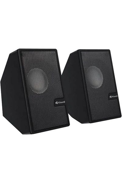 Kisonli Computer Desktop Music Player Usb Speaker For Pc Laptop Notebook- (S-555)