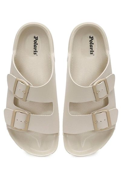 Polaris 403291 36/40 Papuci de zi cu cataramă cu bandă dublă unisex
