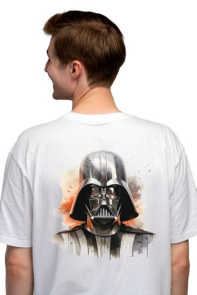 StoryGift Romania Tricou Barbati Cu Darth Vader, Sf, Star Wars, Costum, Anakin Skywalker, Cu Imprimeu Pe Sp Stg