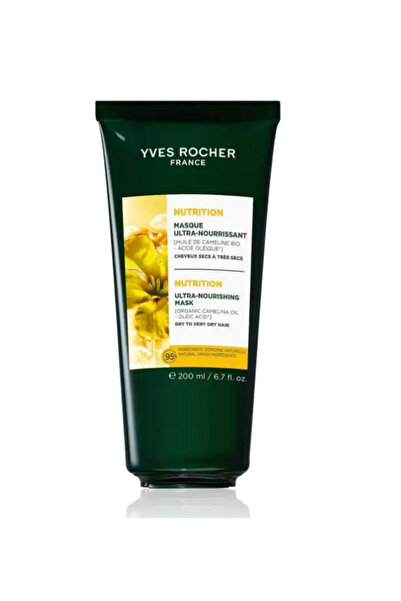Yves Rocher Besleyici Prebiyotik Maske- Kuru/ Çok Kuru Saçlar/ Omega 3&6