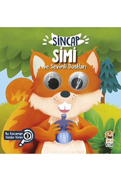 İthaki Yayınları Bu Kocaman Gözler Kimin? 3 - Sincap Simi ve Sevimli Dostları