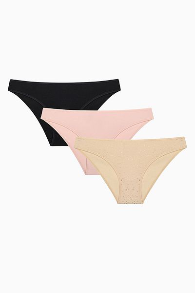 Penti Mehrfarbige 3-teilige Slip-Höschen von Shinny Stars