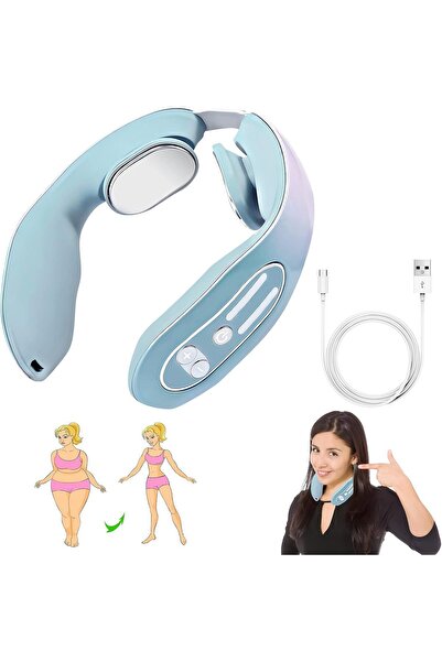 Arabest Neck Massager,Portable Electric with Heat, 4 Modes,12 Intensity Levels, Shoulder Pain Relief