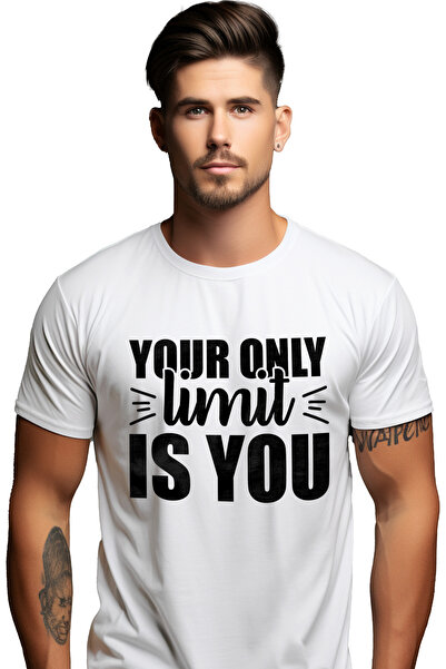 StoryGift Romania Tricou Barbati Cu Mesaj Motivational In Engleza "your Only ...