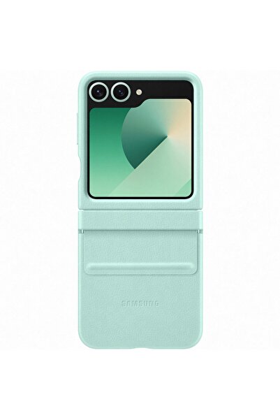 Samsung Husa De Protectie Kindsuit (LEATHER) Case Pentru Galaxy Flip6, Mint