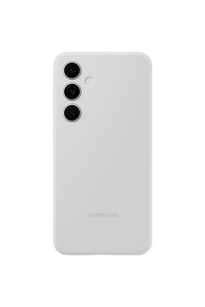 Samsung Protective Silicone Case For Galaxy S24 Fe, Gray