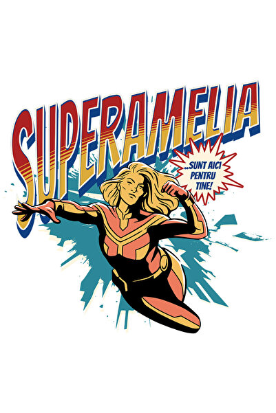 StoryGift Romania Sticker Autocolant 70CM Super Amelia, SuperErou Sunt Aici P...