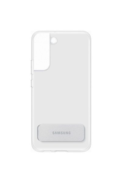 Samsung Clear Standing Protective Case for Galaxy S22 Plus, Transparent