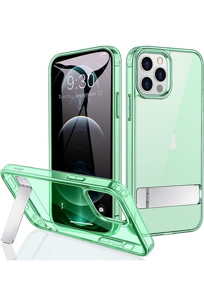 JETech Protective case for iPhone 12 Pro Max JETech, TPU, green, 6.7 inches