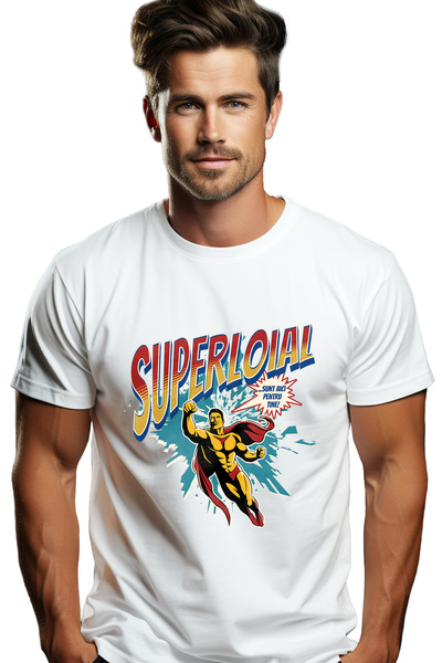 StoryGift Romania Tricou Barbati Super Loial Supererou Sunt Aici Pentru Tine ...
