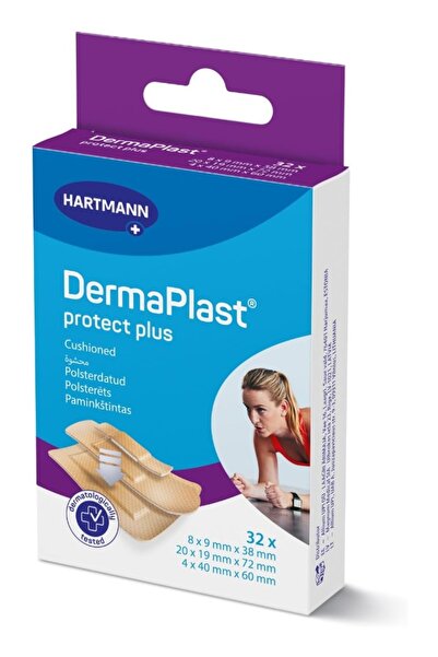 DermaPlast ضمادات حماية بلس (3 أحجام) 32 قطعة