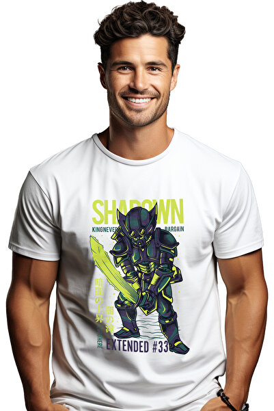 StoryGift Romania Tricou Barbati Cu Text In Engleza Shadown Knight, Cavaler C...