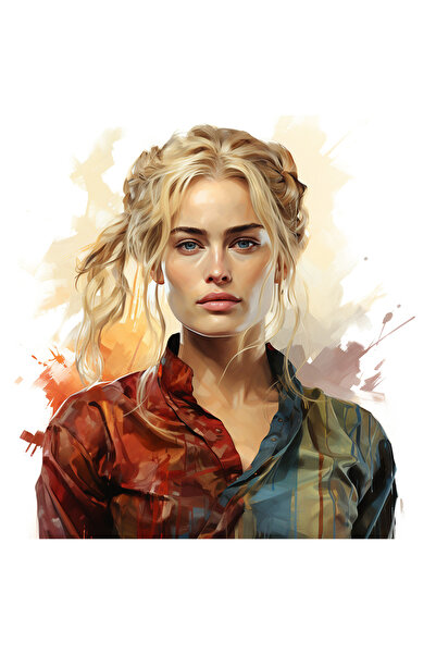 StoryGift Romania Sticker Autocolant 70CM Cu Cersei Lannister, Game Of Throne...