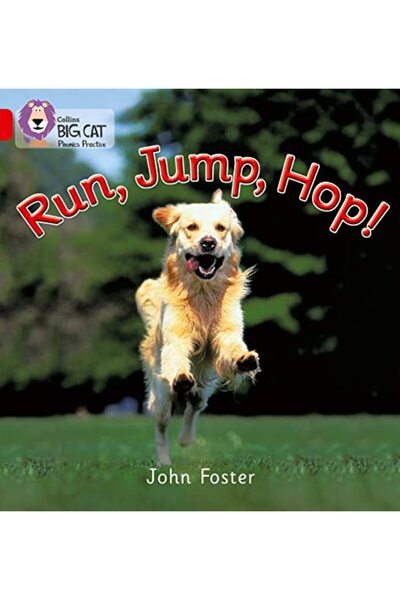 HARPER COLLINS UK فرقة Run Jump Hop 02Ared A Collins Big Cat Phonics