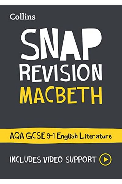 Collins Macbeth Aqa Gcse 91 English Literature Text Guide Ideal For The 2025 And 2026 Exams Collins Gcse