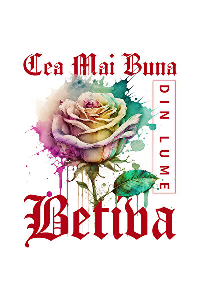 StoryGift Romania Sticker Adeziv 90CM Cu Textul Cea Mai Buna Betiva, Din Lume...