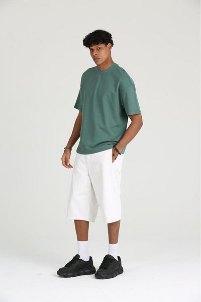 The Champ Clothing Ανδρικό μπλουζάκι Basic και Relaxed Fit Ανδρικό μπλουζάκι με 2 νήματα