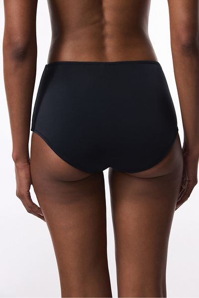 Penti Hohe schwarze Bikini-Unterseite