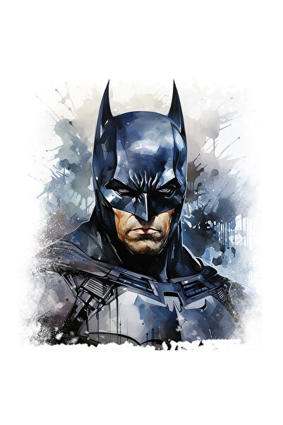 StoryGift Romania Sticker Autocolant 70CM Cu Bruce Wayne, Portret, Batman, Ef...