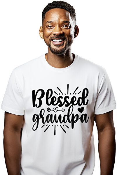 StoryGift Romania Men's T-shirt With A Heart For A Beloved And Blessed Grandm...