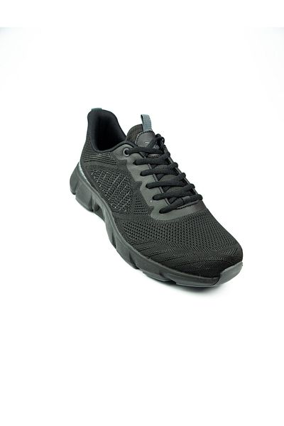 Lescon Meru Flex Black Men's Sports Shoes