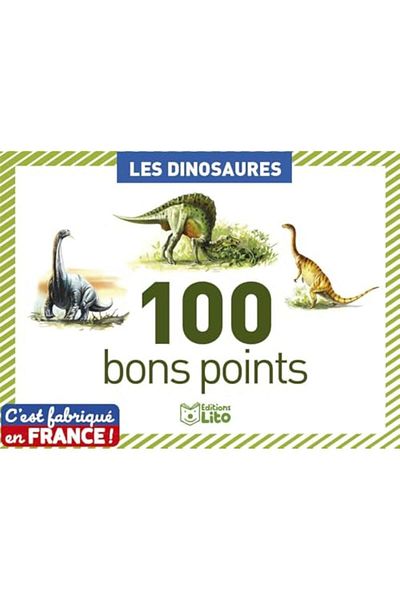 Lito 100 Bons Points Les Dinosaures