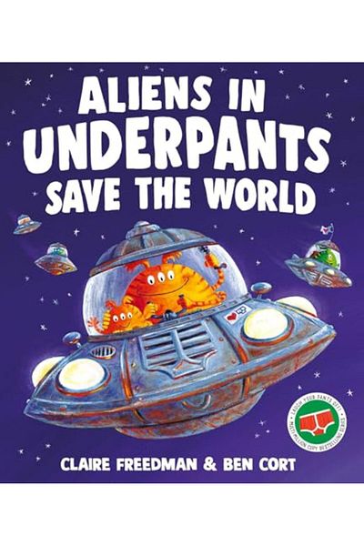 Simon & Schuster UK كائنات فضائية في ملابس داخلية تنقذ العالم