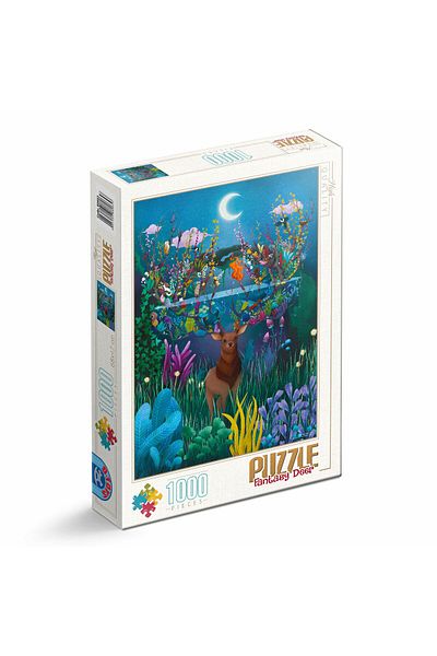 D-Toys Puzzle Demeter Brigi – Fantasy Deer – 1000 pieces