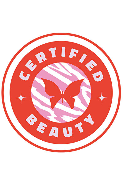 StoryGift Romania Sticker Autocolant 70CM Certificat Frumusete, Makeup, Atest...