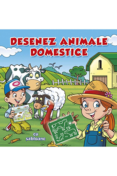 NOMİNAL Ζωγραφίζω κατοικίδια ζώα (με στένσιλ) - Ed. Nomina