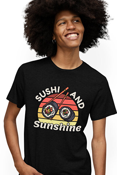 StoryGift Romania Tricou Barbati Personalizat Pentru Iubitorii De Sushi Cu Me...