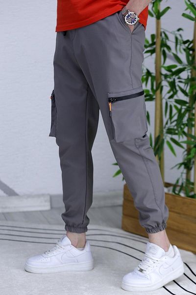 WAFRA Ανδρικό αλεξίπτωτο ύφασμα Cargo Jogger Pantalon (SLIM FIT)