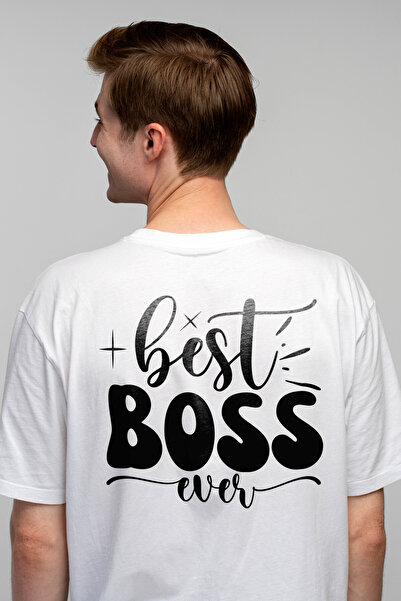 StoryGift Romania Tricou bărbătesc pentru cel mai cool șef din toate timpuril...